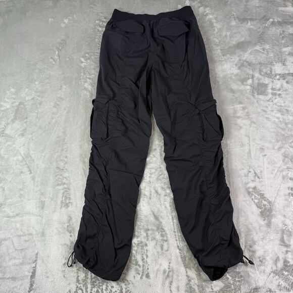 Lululemon Athletica Sz xs Black Dance Studio Midrise Unlined Pkt Wide Leg Pants - Picture 3 of 6